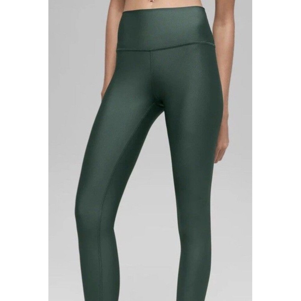 Alo Yoga 7/8 High-Waist Airlift Leggings In Clover Green Womens Sz XS NWOT